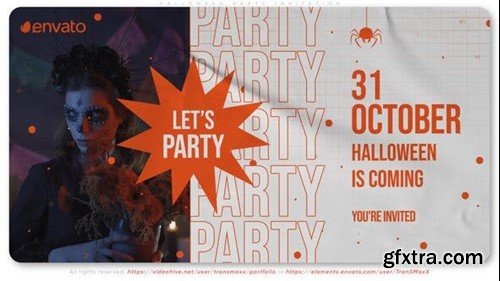 Videohive Halloween Party Invitation 39510683