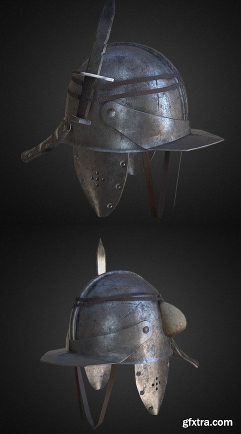 Adventurers Helmet 3D Model