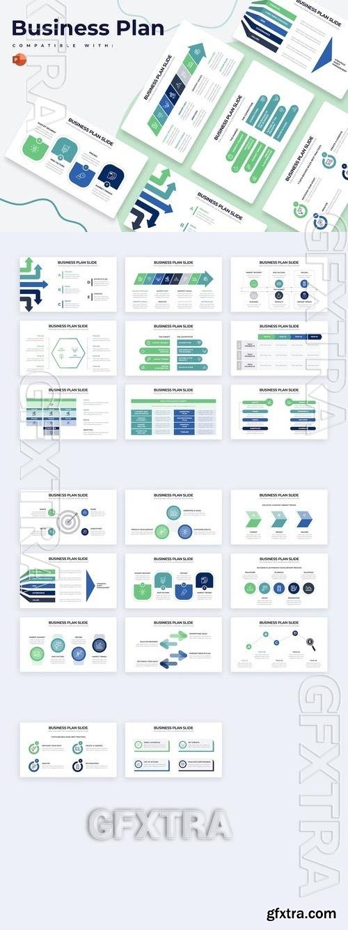 Business Plan PowerPoint Infographics 6N97PRS