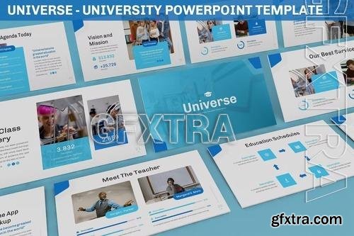 Universe - University Powerpoint Template UJHPNWL