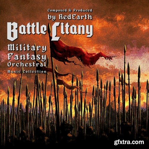 GameDev Market Battle Litany Military Fantasy Orchestral Music Collection WAV OGG