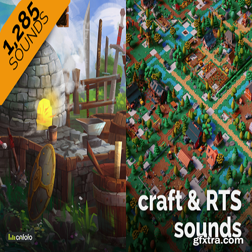 GameDev Market Craft & RTS Sounds Pack WAV