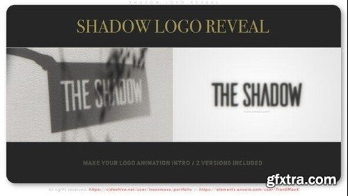 Videohive Shadow Logo Reveal 39597335