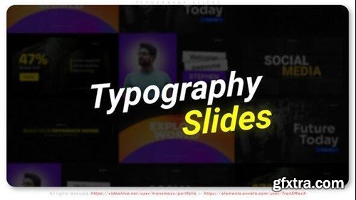 Videohive Typography Slides 39597433