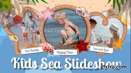 Videohive Kids Sea Slideshow 39550111