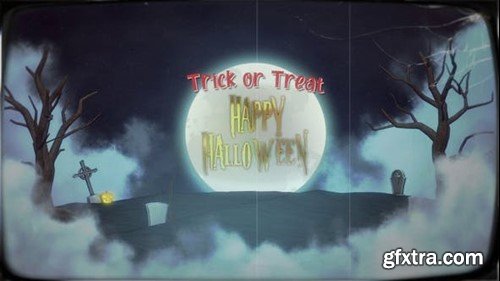 Videohive Stylized Halloween Slideshow 39614927