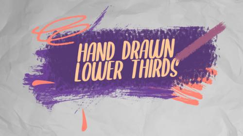 Videohive - Hand Drawn Lower Thirds - 34764563