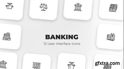 Videohive Banking - User Interface Icons 39587258