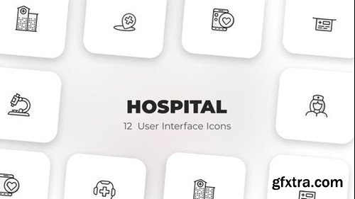 Videohive Hospital - User Interface Icons 39587998