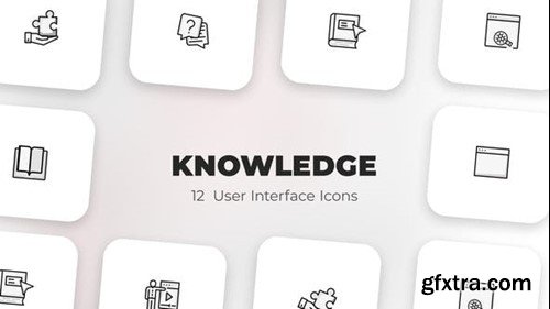 Videohive Knowledge - User Interface Icons 39588207