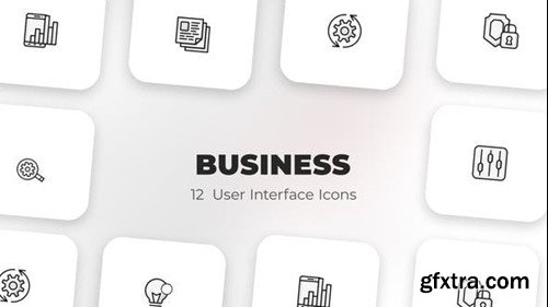 Videohive Business - User Interface Icons 39587396