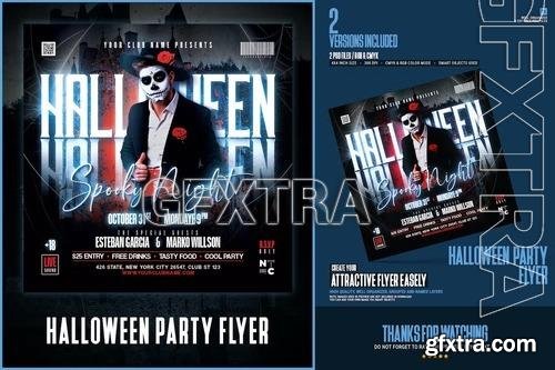Halloween Party Flyer T2H6XC9