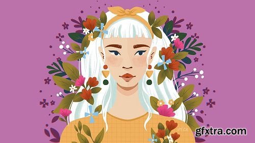 Draw People Portraits with Procreate Symmetry: Stylized Character Illustration