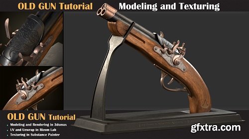 ZBrushCentral - OLD GUN Tutorial ( Modeling, Texturing, Lighting )
