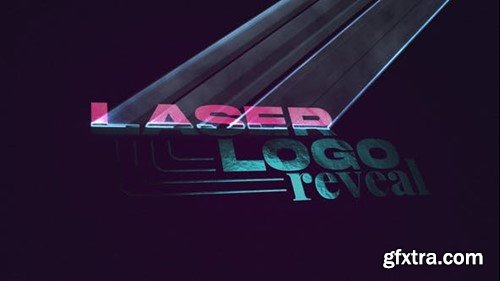 Videohive Laser Logo reveal 38323649