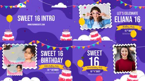 Videohive - Memorable Sweet Birthday Celebration Intro - 39633654