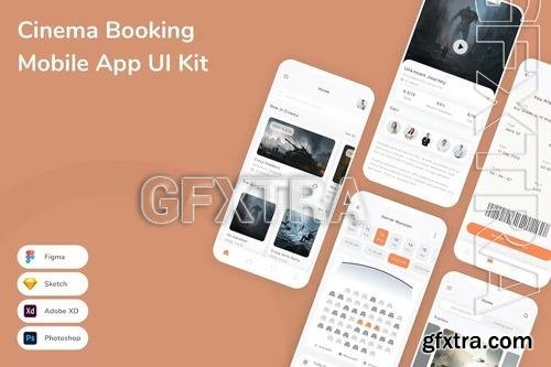 Cinema Booking Mobile App UI Kit MZUQX34