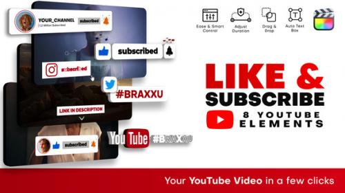 Videohive - YouTube Like & Subscribe - 39643819