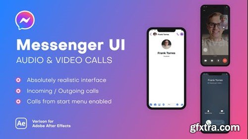 Videohive Messenger UI - Audio & Video Calls 38913401