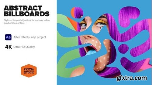 Videohive Abstract Loopable Billboards 39665565
