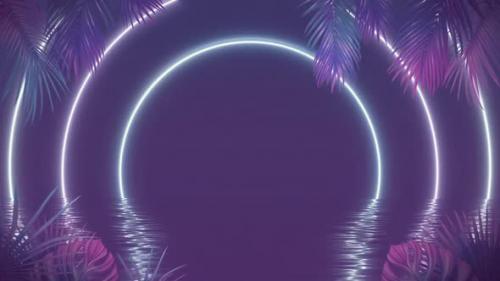 Videohive - Tropical Vibes Animation Loop - 39655833