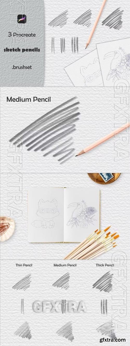 Procreate Sketch Pencil Brushes AF5FD8A