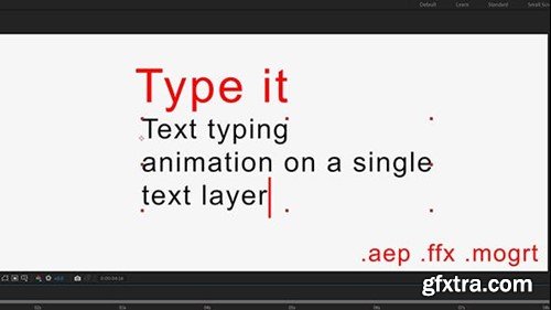 Videohive Type It - Typing Effect 38394033