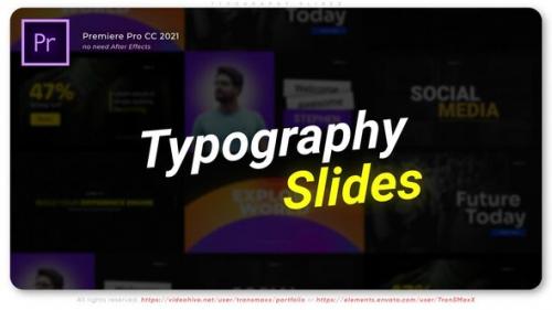 Videohive - Typography Slides - 39679799