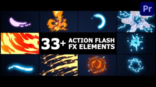Videohive - Action Flash FX Pack | Premiere Pro - 39721680
