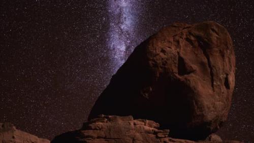Videohive - Milky Way Over Bryce Canyon National Park of Utah - 39708865