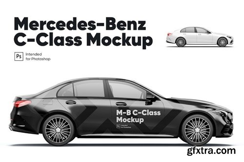 Mercedes-Benz C-Class Mockup M55B3QH