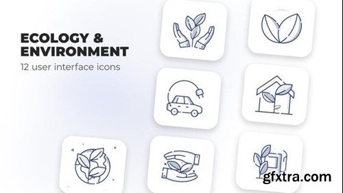 Videohive Ecology & Environment- user interface icons 39695996