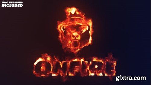 Videohive Fire Logo Reveal 2 38683901