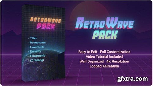 Videohive Retro Wave Pack 28786036