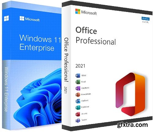 Windows 11 Enterprise 21H2 Build 22000.978 With Office 2021 Pro Plus