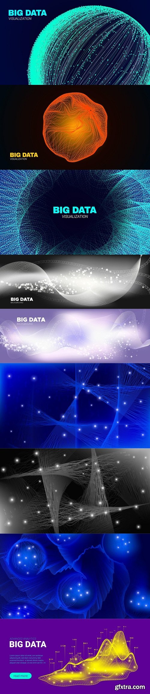 Big data backgrounds