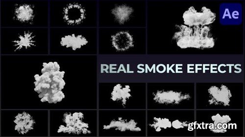 Videohive Real Smoke Effects for After Effects 39880628
