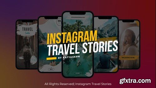 Videohive Travel Instagram Stories - After Effects 37526278
