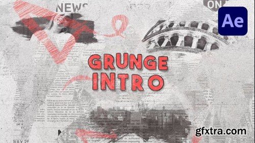 Videohive Grunge Brush Logo Intro 39928756