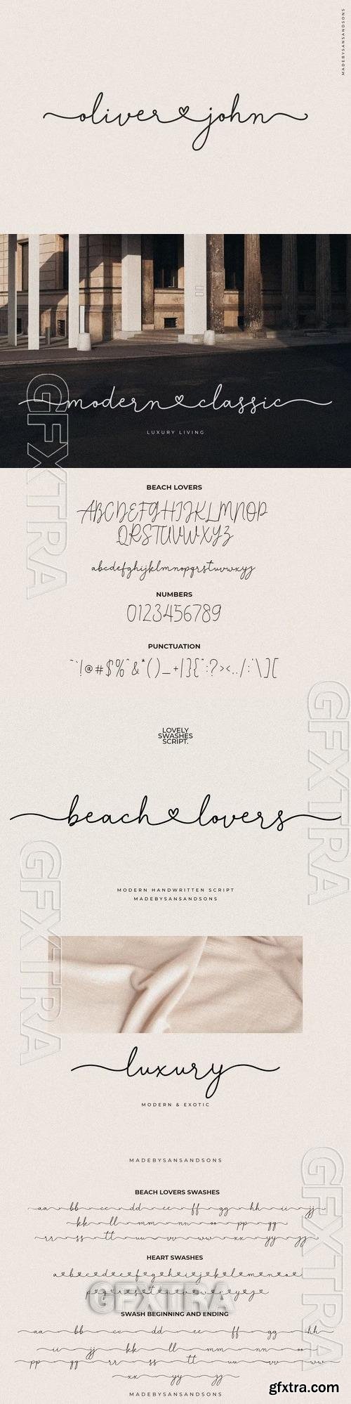 Beach Lovers Font