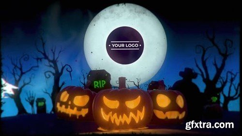 Videohive Halloween Logo 39950843