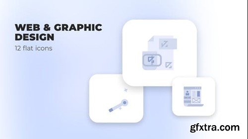 Videohive WEB & Graphic Design - Flat Icons 39947411