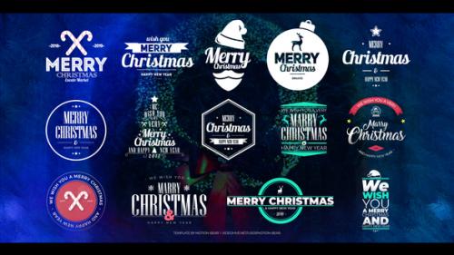 Videohive - Christmas Titles - 22936080