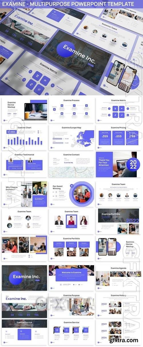 Examine - Multipurpose Powerpoint Template HB6XV8A