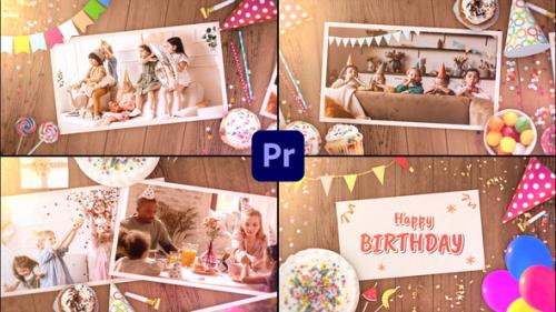 Videohive - Happy Birthday Slideshow Opener for Premiere Pro - 39728330