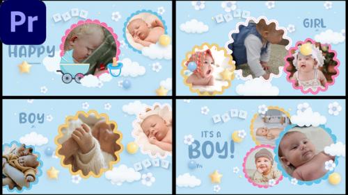Videohive - Baby album slideshow |MOGRT| - 39765070