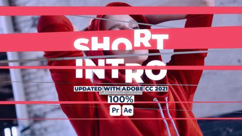 Videohive - The Short Intro for Premiere Pro - 39807107
