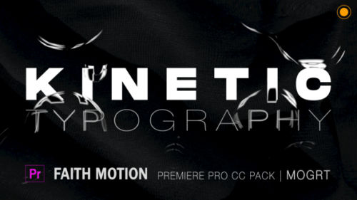 Videohive - Typography | Kinetic Typography Pack | MOGRT - 39731312