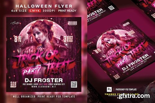 Halloween Party Flyer NGQHH36