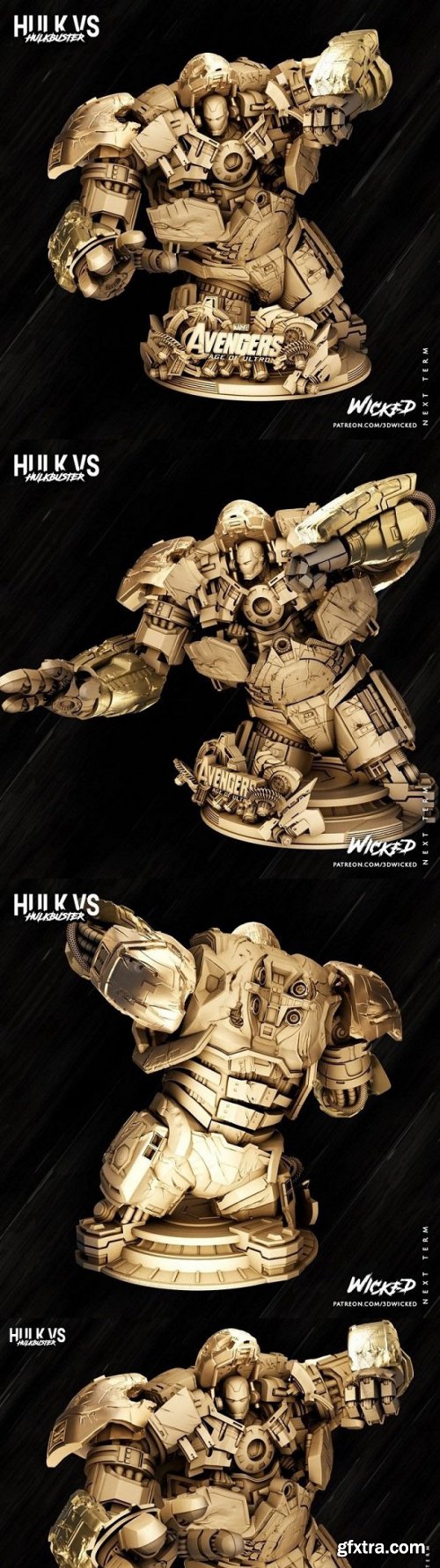 Wicked - Marvel - Hulkbuster - Age of Ultron